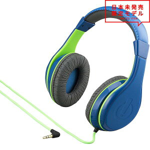 ヘッドフォン ヘッドホン ヘッドセット キッズ 子供用 ブルー 3.5mmアダプタ 有線 小型 スマホ タブレットセール