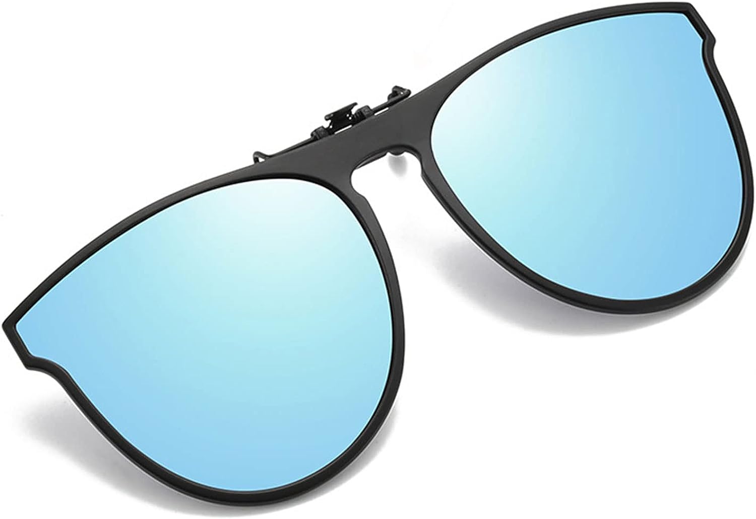 即納 サングラス UV400 紫外線対策 偏光レンズ ブルー クリップオン 跳ね上げ式 前掛け 紫外線カット 軽量 ファッション オシャレ メンズ レディース 運動 ランニング 登山 送料無料