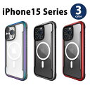 即納 iPhone アルミ フレーム MagSafe対応 クリア シールド 米軍MIL規格 15/15Pro/15Plus/15ProMax ケース カバー 全...