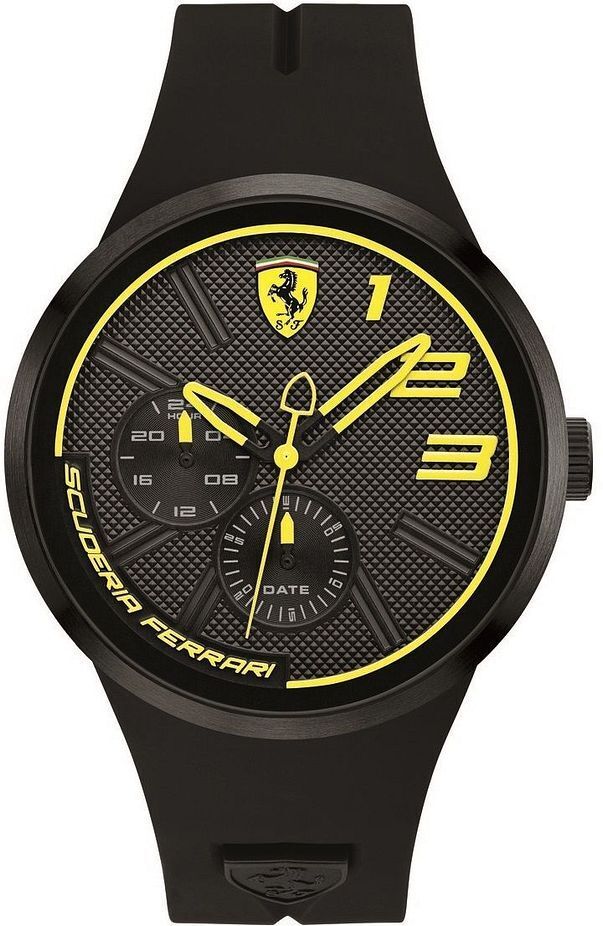最安値挑戦中！ Ferrari フェラーリ メンズ 腕時計 リストウォッチ 0830471 ブラック 海外限定 時計 日本未発売 当店1年保証