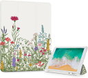 iPad 10.2インチ 第9世代 第8世代 第7世代 ケース カバー フラワー 花柄 Wildflowers オートスリープ/ウェイク スタンド機能 ペンシル...