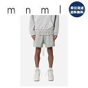 即納 mnml ミニマル スウェットパンツ ショートパンツ Every Day Sweatshorts Gravel イージーパンツ メンズ US限定 正規品 日本未発売(4)