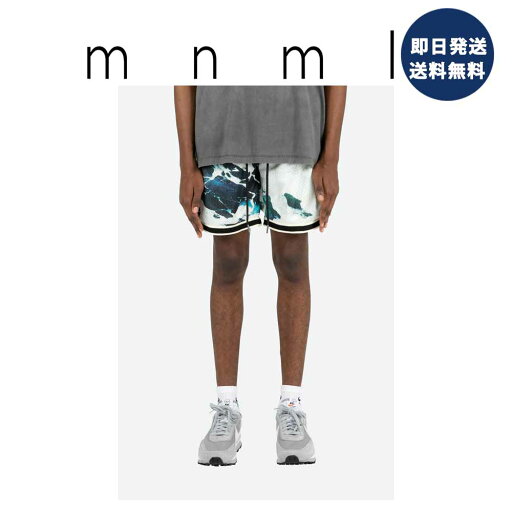即納 mnml ミニマル WAVE BASKETBALL SHORTS ブルー/ホワイト ショートパンツ ハーフパンツ メンズ US限定 正規品 日本未発売 即納 mnml ミニマル WAVE BASKETBALL SHORTS ブルー/ホワイト ショートパンツ ハーフパンツ メンズ US限定 正規品 日本未発売