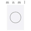 即納 mnml ミニマル ネックレス ショート チェーン A6 シルバー メンズ レディース 日本未発売