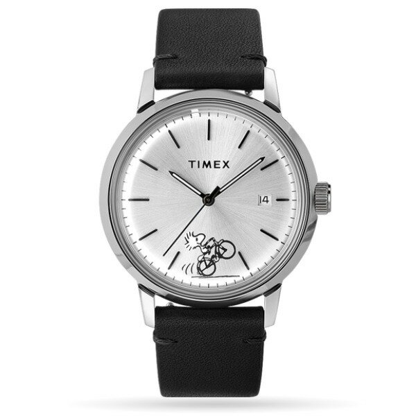 TIMEX ^CbNX rv Peanuts Xk[s[ TW2U85700ZV }[I[g}`bN 40mm  U[ Vo[/ubN COf XgEHb` {