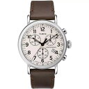TIMEX タイメックス メンズ 腕時計 クロノグラフ ブラウン/クリーム TW2T21000 海外モデル