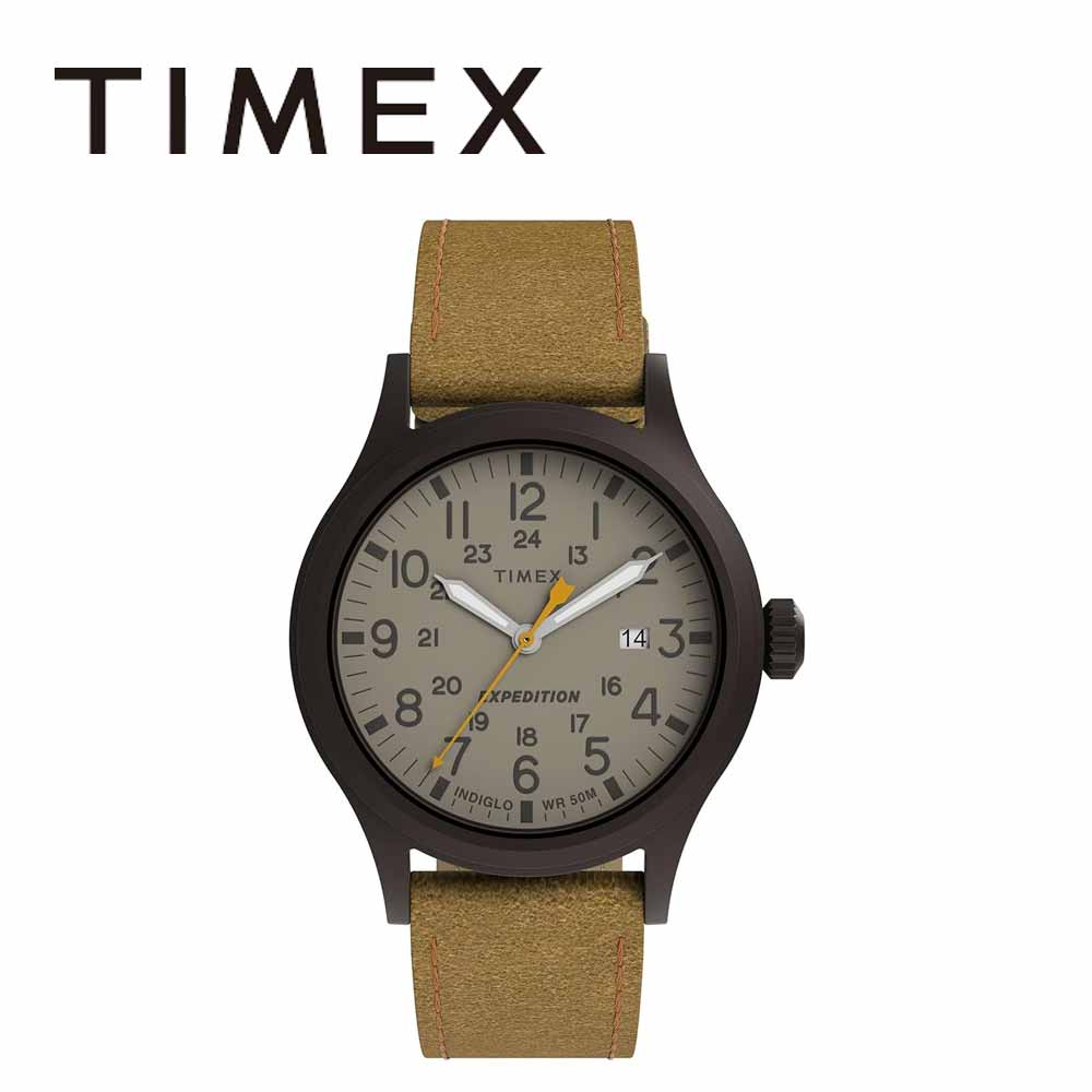 即納 TIMEX タイメックス メンズ 腕時計 Expedition Scout 40mm ブラウン/ガンメタル/タン TW4B34000 アウトドア 海外モデル 24時間表示