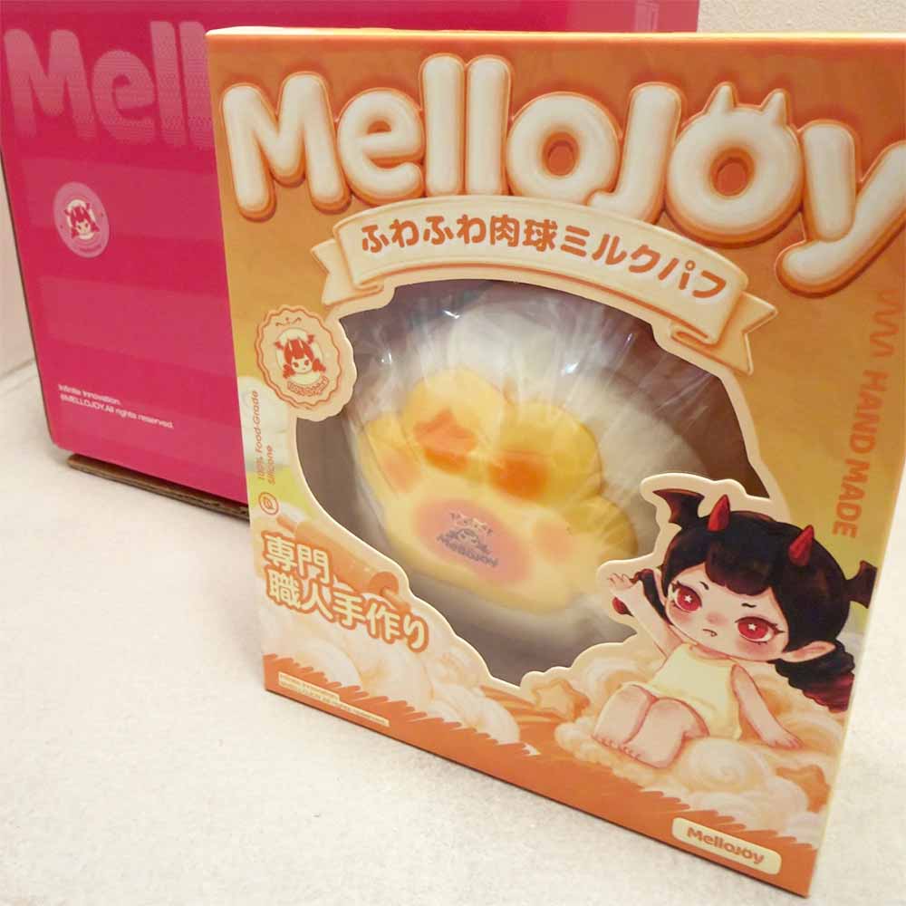 楽天ランキング受賞 即納 メロジョイ Mellojoy スクイーズ ふわふわ肉球ミルクパフ ねっとりヨーグルト 1個 おもちゃ ストレス発散 子供 大人 癒しグッズ 人気 プレゼント ギフト 正規品 smart-park-10036310 SMART PARK 楽天市場店 サンプル画像3