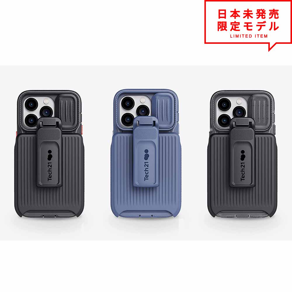 日本未発売 Tech21 Evo Max マグセーフ 全3色 クリップ付き 耐衝撃 MagSafe 対応 ラギッド ケース iPhone14/14Pro/14Plus/14ProMax カバー