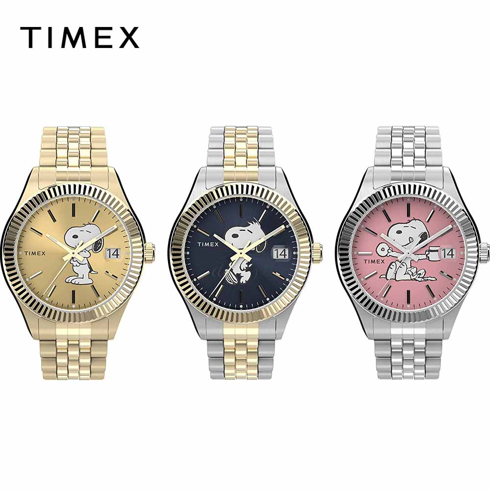 TIMEX タイメックス 腕時計 Peanuts スヌーピー TW2V47300/TW2V47400/TW2V47500 Waterbury Legacy 海外モデル リストウォッチ 日本未発売