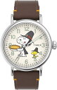 即納 TIMEX タイメックス 腕時計 スタンダード 40mm Peanuts スヌーピー TW2V60100 海外モデル リストウォッチ 日本未発売