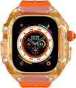 [ Mbh ̌^ VRoh IW  ϏՌ h~ ی P[X Jo[ X|[c AppleWatch AbvEHb` 44/45/49mm Ultra Eg 