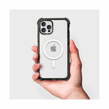 CASETiFY ケースティファイ MagSafe iPhone 12/12Pro/12ProMax/12mini ケース カバー ultra impact クリア ブラック 日本未発売