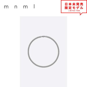 即納 mnml ミニマル ネックレス ショート チェーン A6 シルバー メンズ レディース 日本未発売