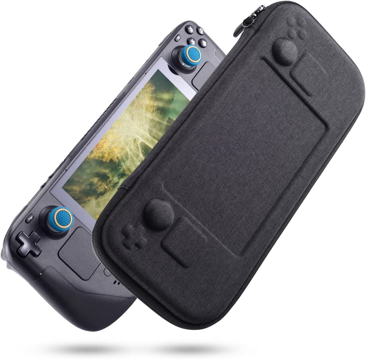 スチームデッキ Stream Deck ケース カバー ブラック色 EVA 衝撃吸収 保護カバー 傷防止 ゲーム ゲーミング 送料無料 日本未発売