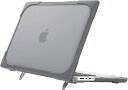 即納 マックブック プロ ハードケース MacBook Pro 14 インチ 2023 ケース カバー グレー 保護カバー スタンド爪 すり傷防止 汚れ対策 シ...