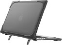 即納 MacBook Air 13.6 インチ 2022 A2681 M2 チップ ケース カバー ブラック Apple アップル スタンド爪 半透明マットカバ...