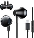 即納 イヤホン インナーイヤー型 有線 Type-C タイプC iPhone15対応 通話対応 音量調整 マイク内蔵 テレワーク WEB会議 ゲーム Galax...
