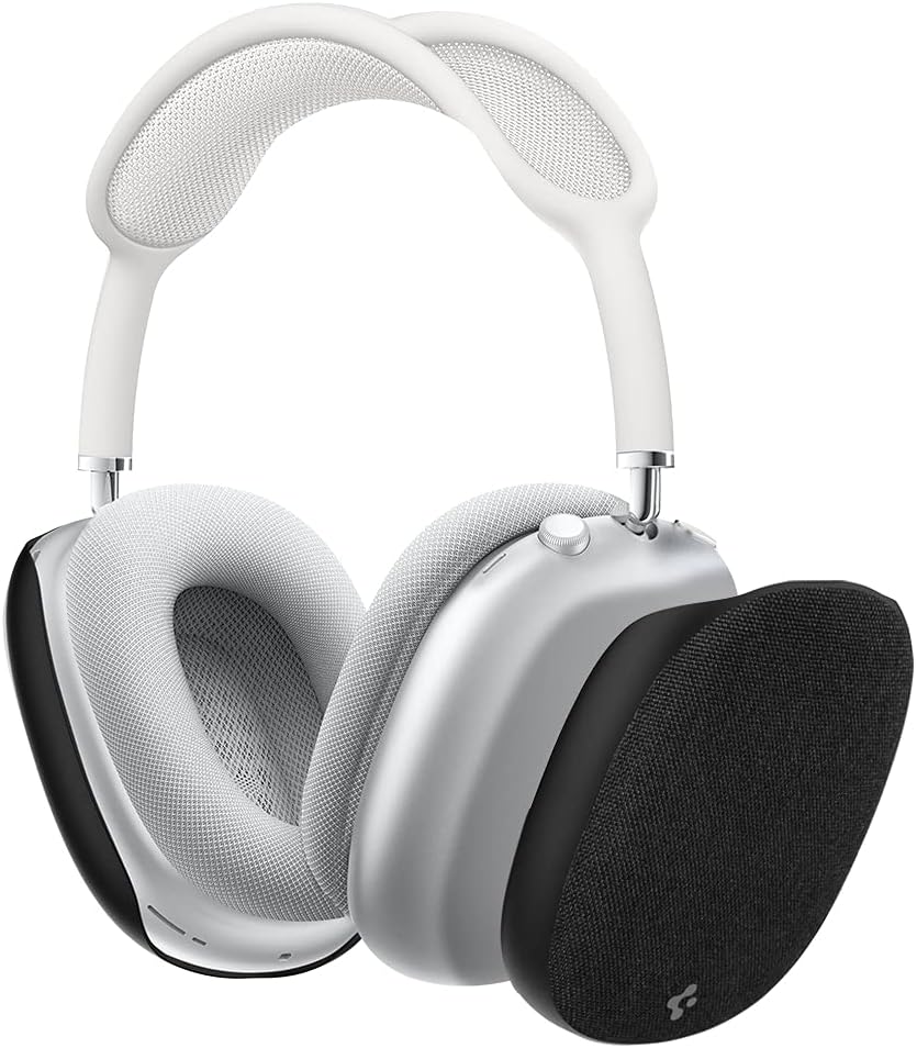 AirPods Max イヤーカップ 保護カバー エアーポッズ マックス PC素材 ブラック 傷防止 落下防止 防塵 保護