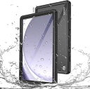 即納 ギャラクシー タブ Galaxy Tab A9+ 11インチ ケース 背面ケース TPU 防水 衝撃吸收 落下防止 傷防止 ブラック タブレット カバー ...