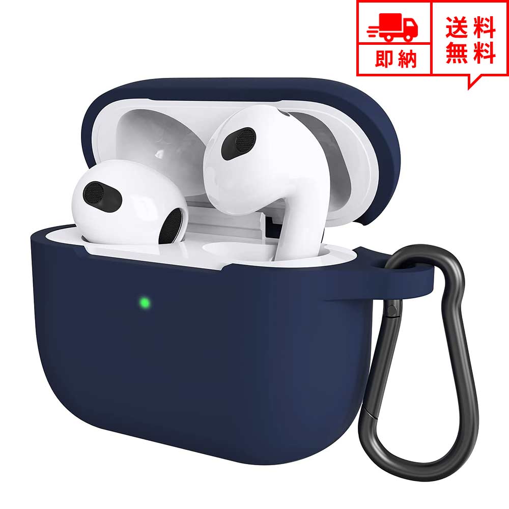 ¨Ǽ AirPods 3 ݥå 3 б  ݸС ꥳ ֥롼 ӥ 磻쥹б ť...