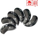 即納 ゴルフ ヘッドカバー ウッドカバー ドライバー パターカバー Golf head c overs オシャレ 迷彩 6セット ウェッジカバー 傷防止 ポイン...