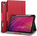 即納 iPad Air 第5世代 2022/第4世代 2020 case ケース カバー スタンド 手帳型 レッド ソフトPUレザー製 オートウェイクアップ/ス...