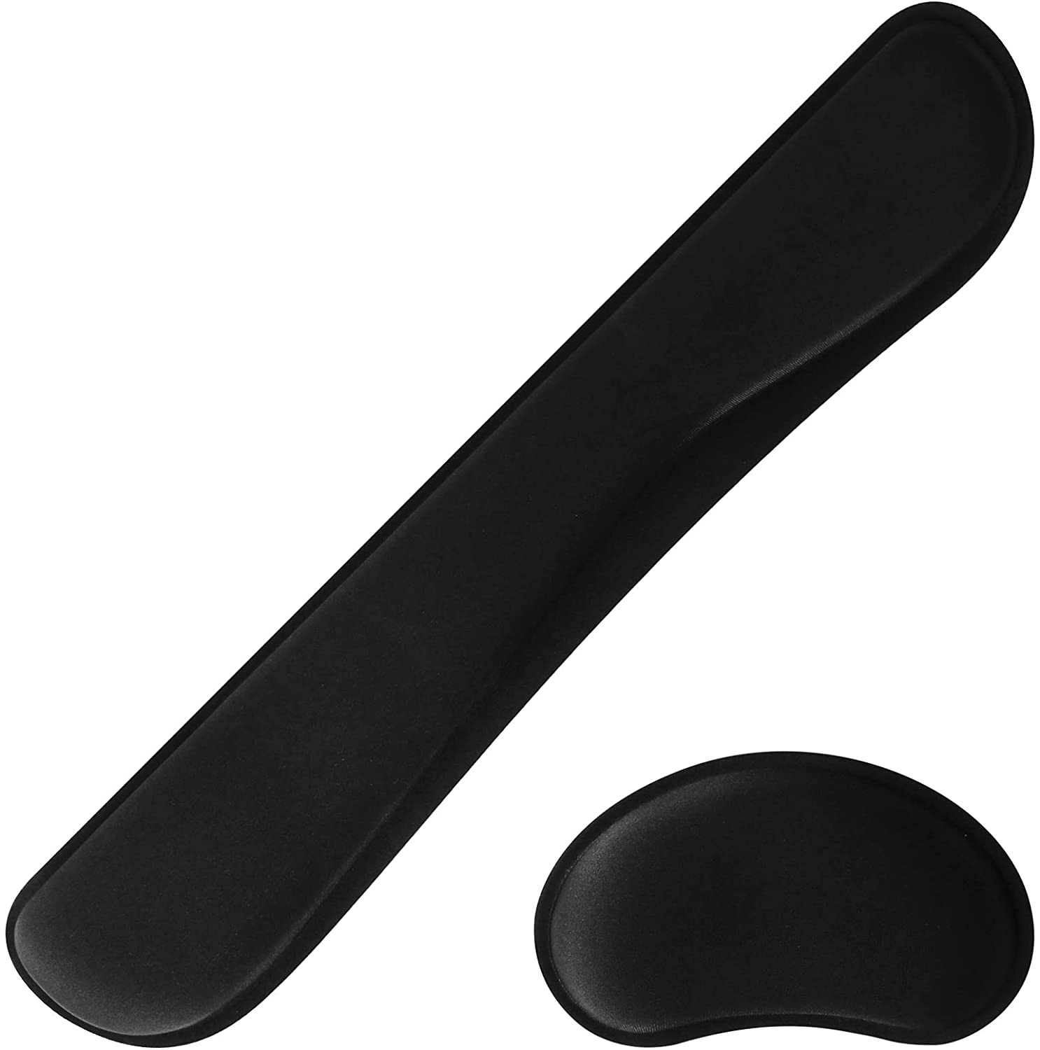 即納 リストレスト アームレスト 手首パッド 疲労低減 腱鞘炎対策 ブラック 低反発 人間工学 サポーター テレワーク パソコン 疲労低減 オフィス