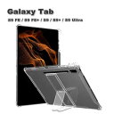 Galaxy ギャラクシー Tab TPU PC スタンド機能 ペン収納 クリア 透明 ケース S9 FE / S9 FE+ / S9 / S9+ / S9Ul...