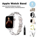 アップルウォッチ ベルト ステンレス 高級感 メタル 調節可能 バンド 全5色 Apple Watch 38/40/41/42(series 10)mm 42(...