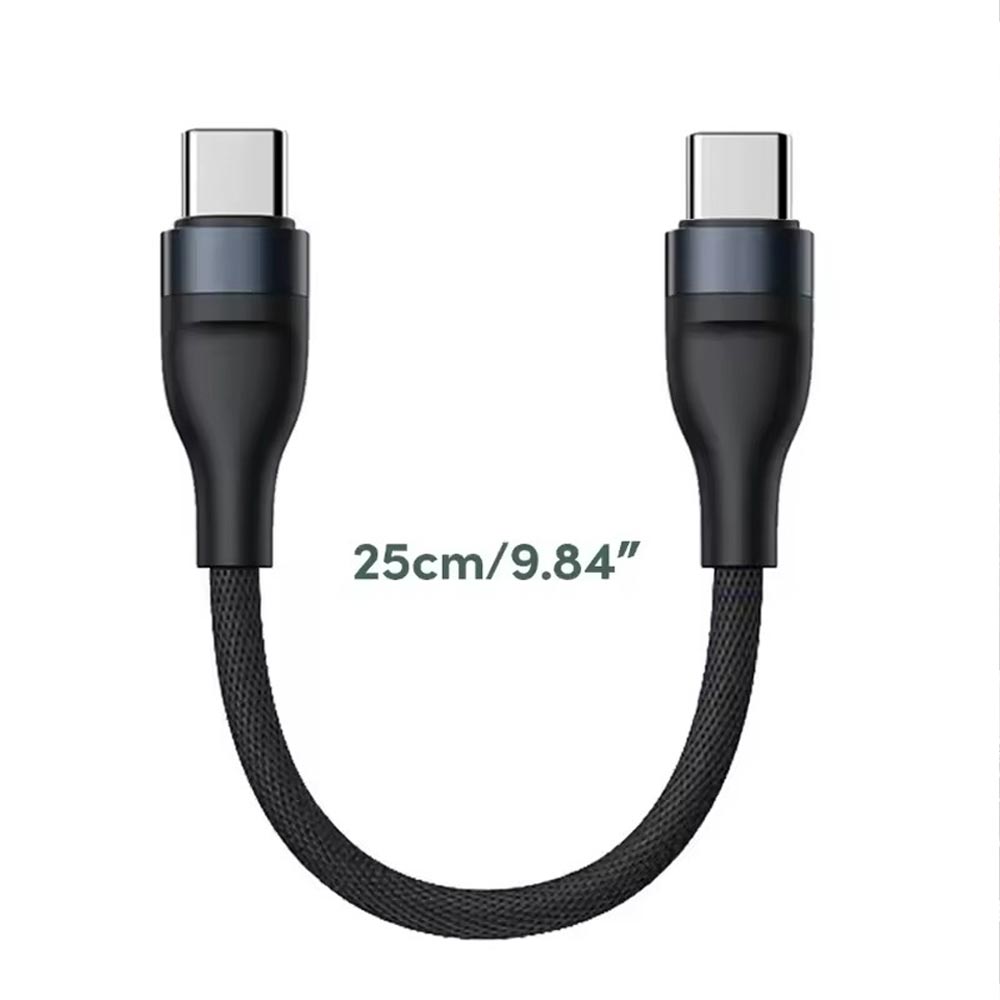 充電ケーブル タイプC USB-C & USB-C ケーブル シンプル ナイロン編組 全4色 急速充電 データ転送 iPhone16 / iPhone15 / MacBook / iPad /Google Pixel / Galaxy 対応