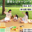 レジャーシート 厚手 ピクニックシート 大判 防水 防汚 ピクニック ピクニックマット アウトドア 人気のおしゃれ レジャーシー キャンプ ラグ 子ども 折りた...