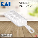 貝印 セレクト100 おろしプレート キッチン 調理 調理器具 料理 おろし器 すりおろし 大根おろし もみじおろし 生姜 にんにく 薬味 便利 シンプル ギフ...