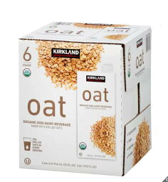 カークランドシグネチャー オーガニック オーツ飲料 946ml x 12本　Kirkland Signature Organic Oat Beverage 946ml x 12pk