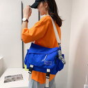 メッセンジャーバッグ レディース 大容量 学生 シンプル カジュアル