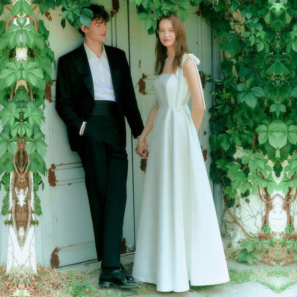 【最大21％OFF夏セールまとめクーポン有】ドレス 花嫁 ロングドレス ワインレッド ヴィンテージ 気質 結婚式 婚約 パーティー用 小柄用