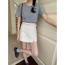 【最大2000円OFFクーポン有】レディース Tシャツ 春 夏 半袖 柔らかい 着痩せ カジュアル 体型カバー ルーズ フィット 15色選べる 新作(4)