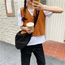 【最大15%OFFお買い物マラソン限定】ショルダーバッグ 大容量 秋冬 学生 キャンバスバッグ レディース カジュアル トレンド バッグ おしゃれ(4)
