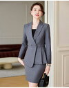 【最大2000円OFFクーポン有】スーツ レディース 高級 春秋 職業服 ホテル マネージャー ジュエリー店 仕事用 6859