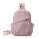 【最大15%OFFお買い物マラソン限定】チェストバッグ 女性用 トレンド シンプル ファッション 韓国スタイル 斜め掛け 手提げ 大容量 ナイロンバッグ ショル...