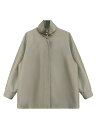 【最大2000円OFFクーポン有】秋季 薄手 長袖 シャツ レディース フランス風 シンプル コーディネート 立衿 スタイル ルーズ