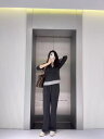 セットアップ レディース 春秋 スウェットパーカー ワイドパンツ ルームウェア ゆったり 2点セット