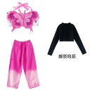 【最大2000円OFFクーポン有】子供用 ジャズダンス 衣装 男の子 ヒップホップ ストリートダンス 女の子 迷彩 JAZZ ファッション 演出服