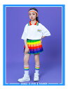 【最大2000円OFFクーポン有】キッズ チアリーダー 衣装 幼稚園 ダンス 発表会 小学生 運動会 服 夏