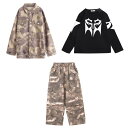 【最大2000円OFFクーポン有】工装パンツ 男女兼用 カモフラージュ 秋季 トレンド ストリートダンス アウトドア ルーズフィット