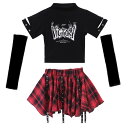 【最大2000円OFFクーポン有】子供用 ストリートダンス ウェア 模特 T台 衣装 女の子 ジャズダンス コスチューム かっこいい