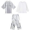 【最大2000円OFFクーポン有】キッズ ストリートダンス 服 ヒップホップ ダンス スポーツ ジャズ スタイル 男の子 女の子 演出 衣類