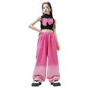 【最大2000円OFFクーポン有】ダンスウェア 女の子 キッズ ヒップホップ ストリートダンス 衣装 小学生 パフォーマンス 用