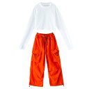 【最大2000円OFFクーポン有】ダンスウェア 女の子用 ジャズダンス ストリートダンス キッズ ヒップホップ パフォーマンス 衣装 セットアップ
