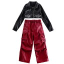 【最大2000円OFFクーポン有】ダンスウェア 女の子 ジャズ服 クール 衣装 モデル T台走行用 ジャズパフォーマンス 子供服